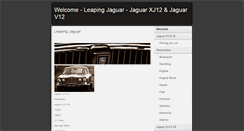 Desktop Screenshot of leapingjaguar.com