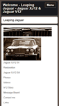 Mobile Screenshot of leapingjaguar.com